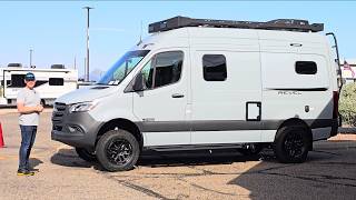 FIRST LOOK: 2027 Winnebago REVEL 44E Overlander decor 8.4 kWh Lithionics EcoFlow KO3 Silver Grey FBP