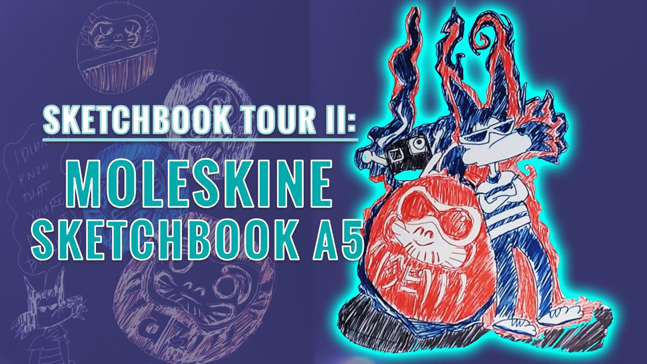Sketchbook Tour Moleskine Sketchbook A5 YouTube