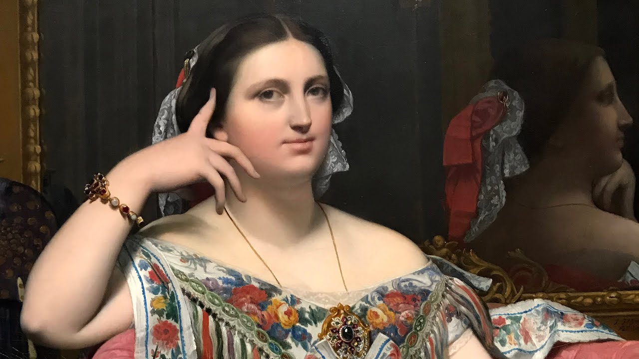 Энгр большая одалиска картина