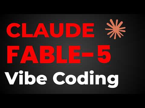 Vibe Coding with Claude Fable 5 is UNREAL