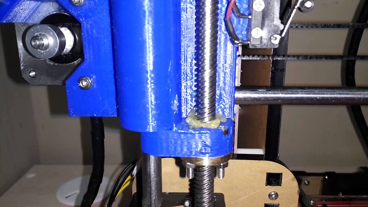 Улучшаем ,настраиваем 3d printer hesine m 505  test  оси z часть 1