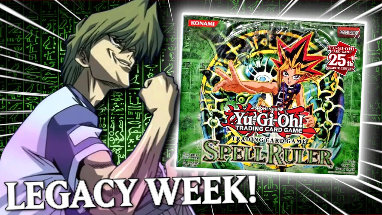 Yu-Gi-Oh! Spell Ruler 25th Anniversary Box Opening! | Legacy Week - YouTube
