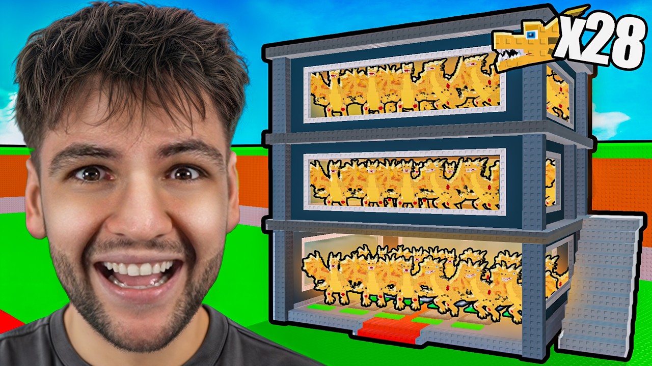 ΓΕΜΙΣΑ ΜΕ ΔΡΑΚΟΥΣ ΜΙΑ ΒΑΣΗ ΣΤΟ STEAL A BRAINROT ROBLOX
