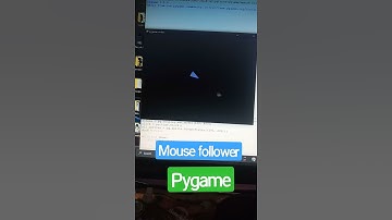 Pygame Mouse follower