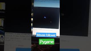 Pygame Mouse follower