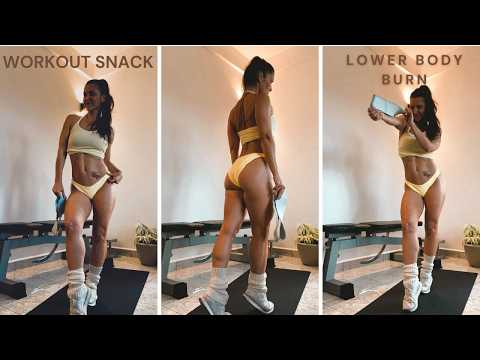 Workout Snack #5 🍑 Lower Body Activation | Glutes & Legs Booty Band Workout