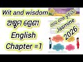 The wit that won Hearts/class 8 chapter=1 Question answer/new book 2026 class 8 English