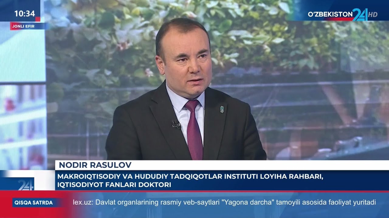OAV | MHTI loyiha rahbari, i.f.d. Nodirbek Rasulov 