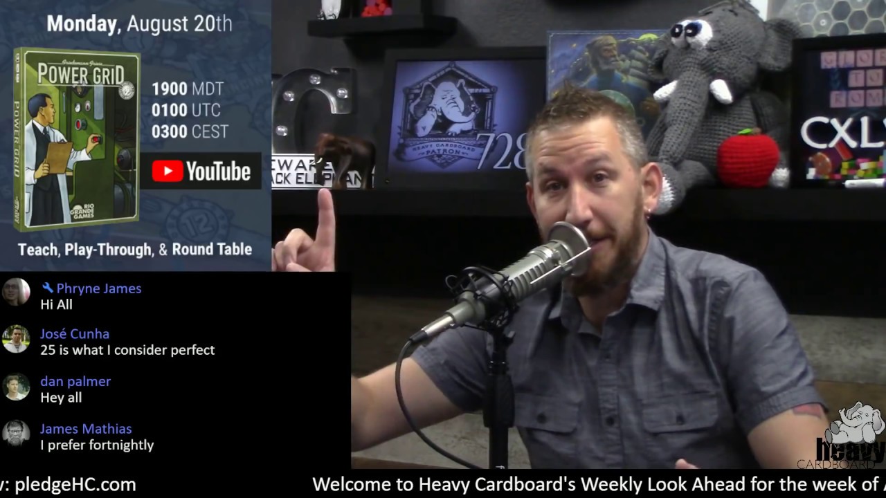 Weekly Look Ahead - August 19, 2018