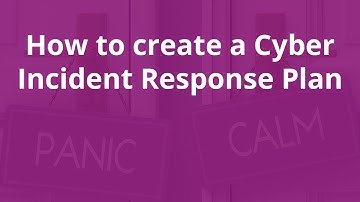 Cyber Incident Response Plan webinar