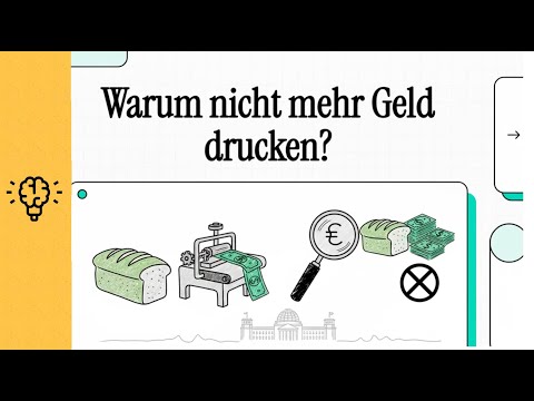 Warum kann man Geld nicht einfach drucken? | EINFACH ERKLÄRT