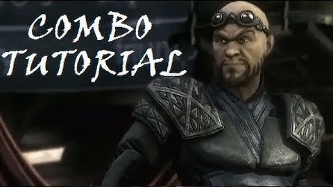 Injustice - Combo Tutorial - Zod (40% Two Bar)