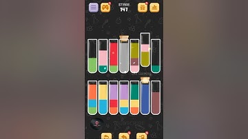 💦Water Sort Quest |Stage-147💯Easy level👌