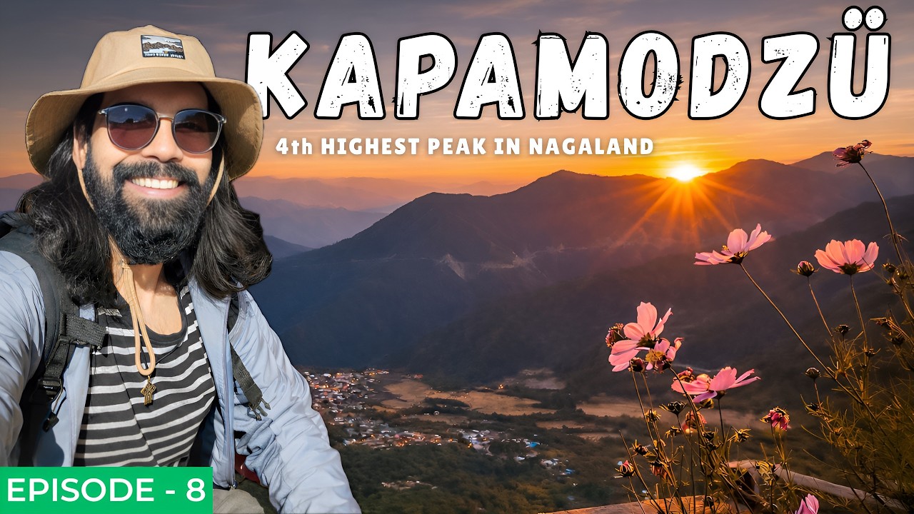 KAPAMODZU - The 4th Highest Peak In Nagaland | Best Sunset At The OFFBEAT MOUNTAIN In Nagaland