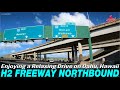 Relaxing Drive in Hawaii: H2 Freeway Northbound (No Music, Just Road Noise) 🌴 Hawaii John