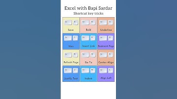 Shortcut key tricks 💡📚🤔 | Basic to Advanced Excel Shortcuts #shorts #shortcutkeytricks