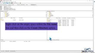 How to Create or Delete a Directory Using the FileZilla FTP Client   TekLanHosting