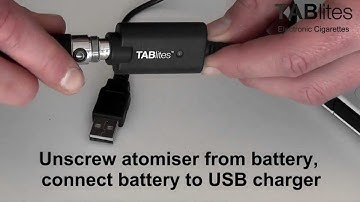 TABlites Cyclone eGo-C electronic cigarette | How to assemble
