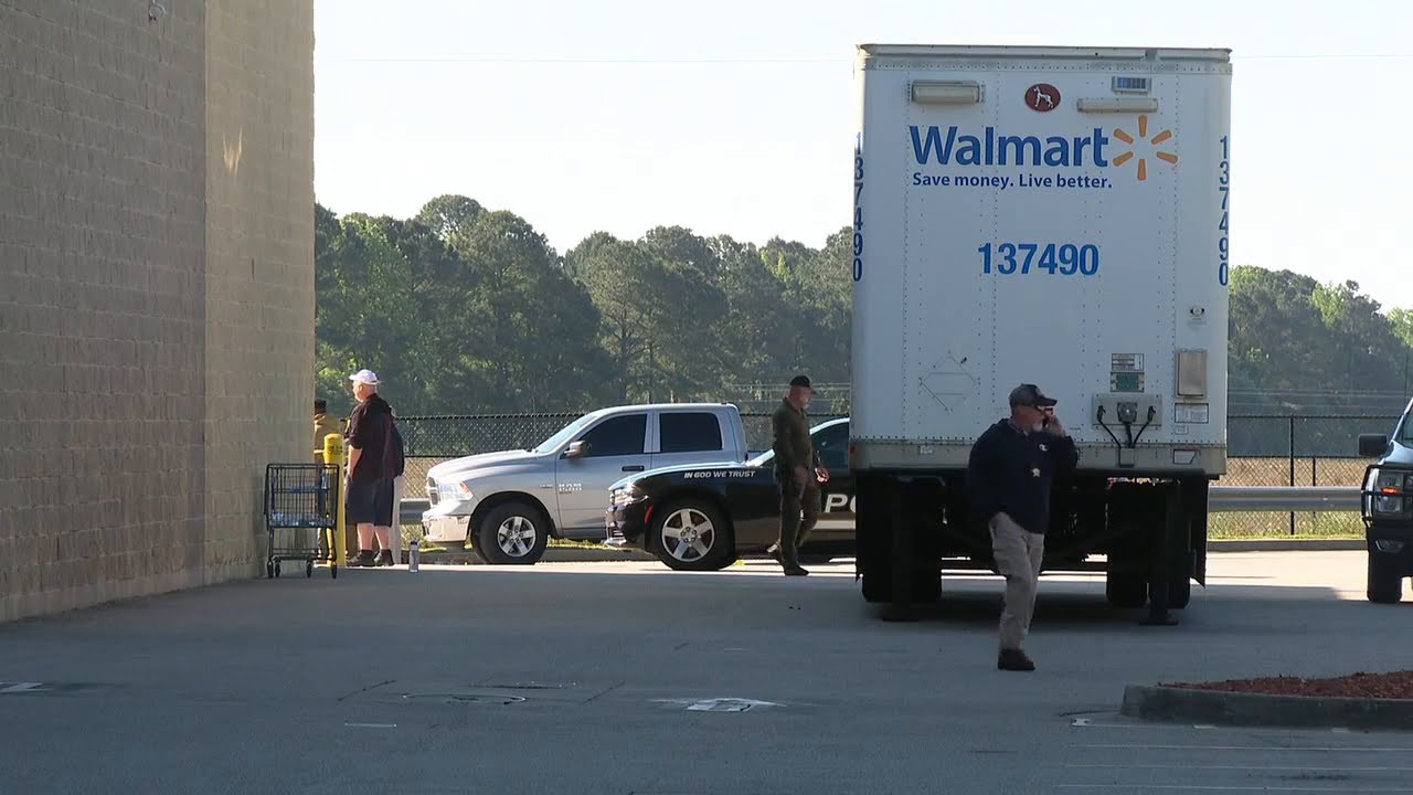 Standoff at Wallace Walmart ends with shots fired, suspect in hospital