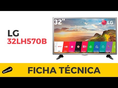 Ficha técnica e recursos da TV LG 32LH570B