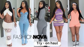 FASHIONOVA SUMMER/ VACATION TRY ON HAUL