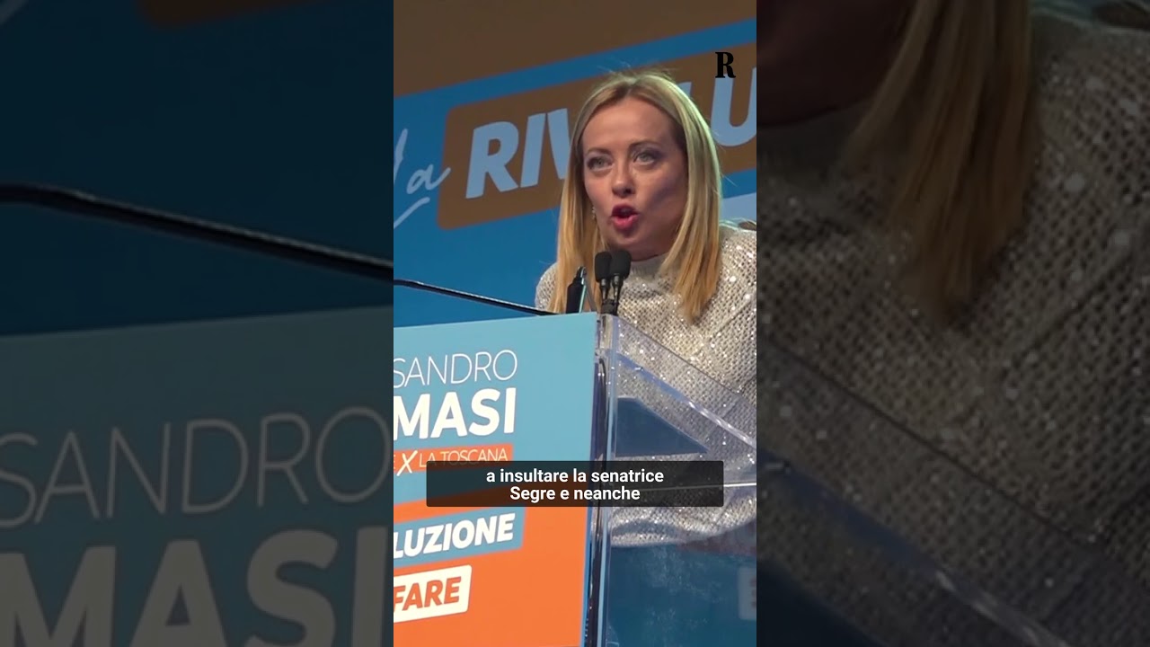 Meloni: "Pace a Gaza grazie a Trump, non ad Albanese o Landini"