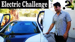 How far I got on our BMW i8's electric range...