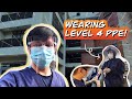 We wore level 4 PPEs... | Day 1 of Face to Face Classes | Medical School Philippines