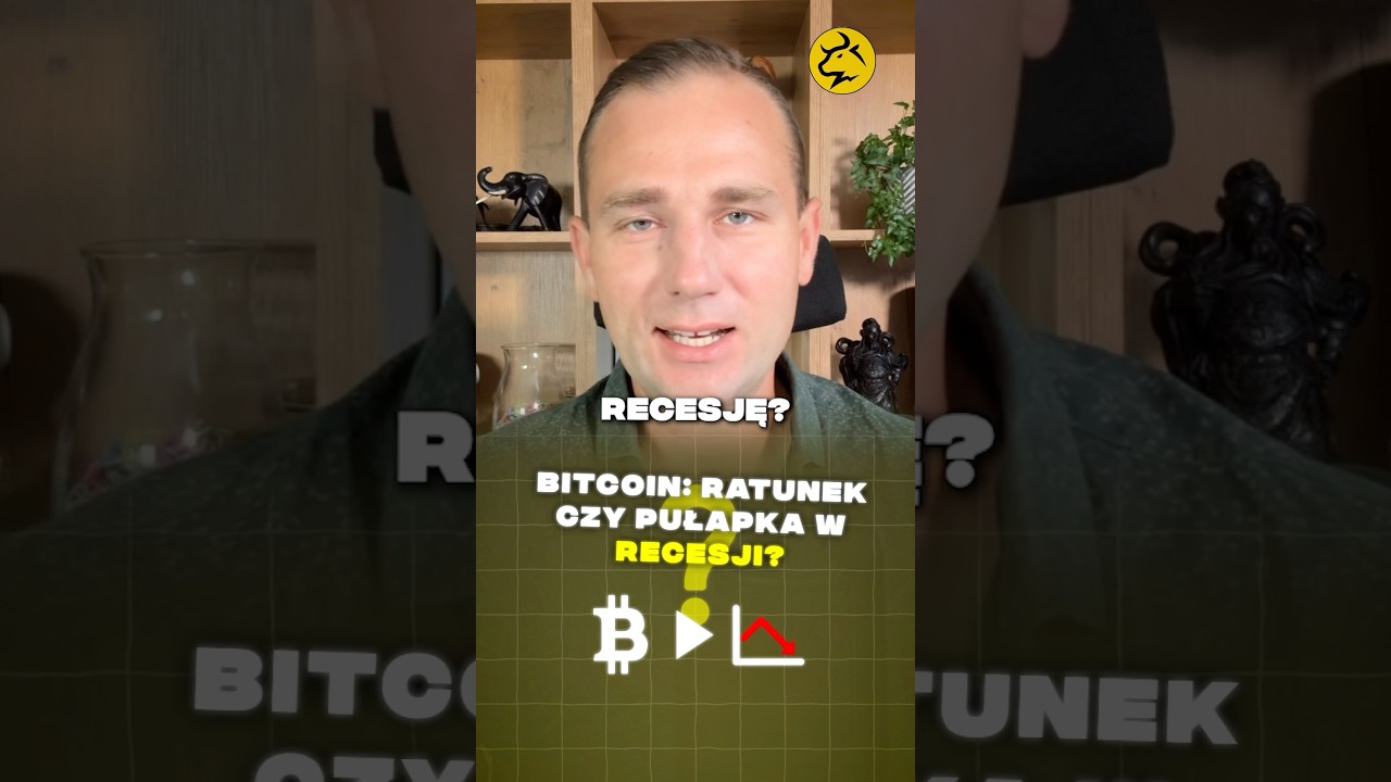 Bitcoin rozwiązaniem na Recesje? 📉🙏
