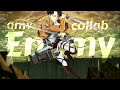[AMV COLLAB] Атака титанов | Enemy (RUS cover by Jackie-O)