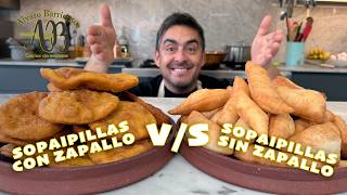 SOPAIPILLAS "CON" ZAPALLO versus SOPAIPILLAS "SIN" ZAPALLO. CUAL SE LLEVARÁ EL TRONO?