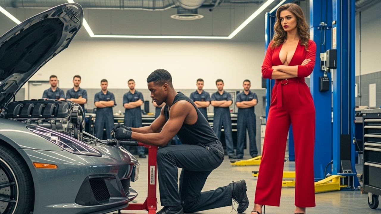 50 Mechanics Walk Out on Billionaire — Then a Single Dad Stepped Up and Saved the Day