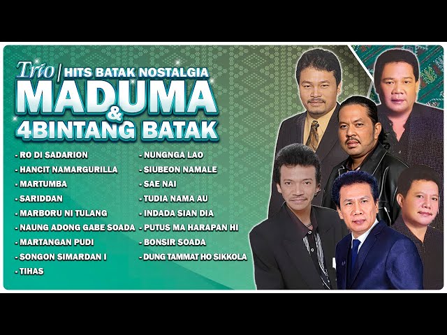 Trio Maduma & 4 Bintang Batak Full Album Nostalgia | Ro Di Sadarion | Hits Batak Nostalgia 2023 class=