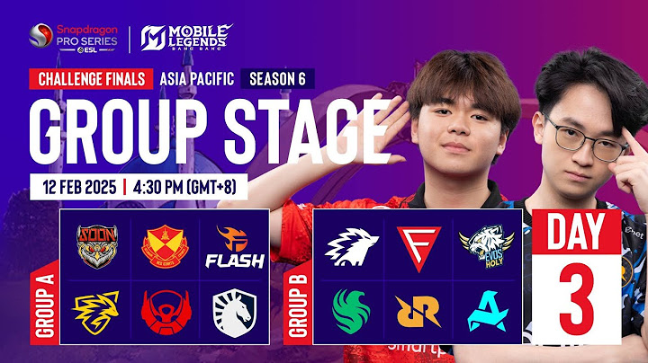 🔴 [EN] AP Mobile Legends: Bang Bang | Snapdragon Mobile Challenge Finals Group Stage | S6 | Day 3