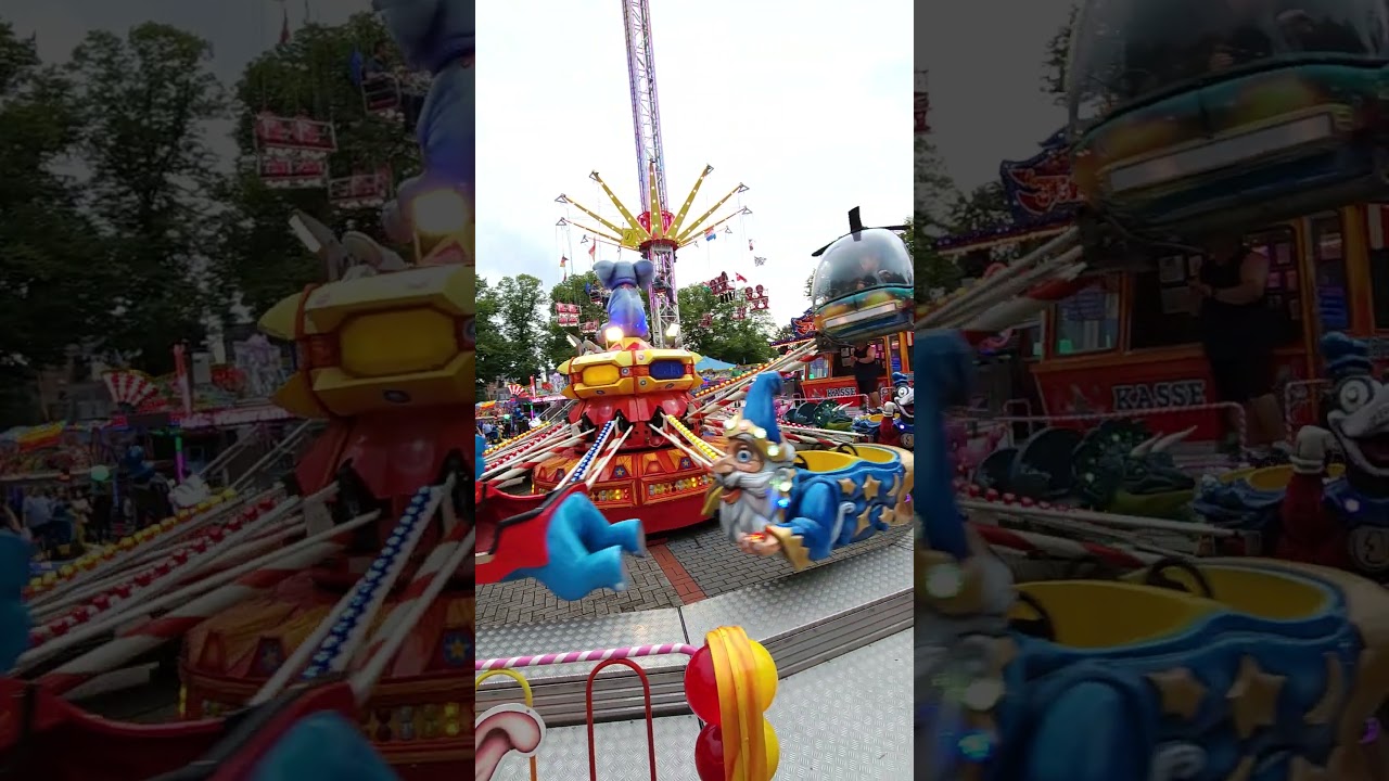 Jumbo Flug Kinderkarussell Großkirmes Greven 2023 