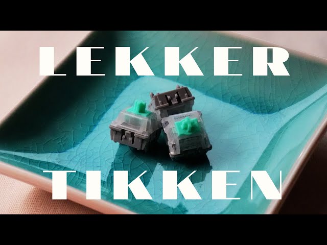 A masterpiece born from Wooting. -Wooting Lekker Tikken Medium
