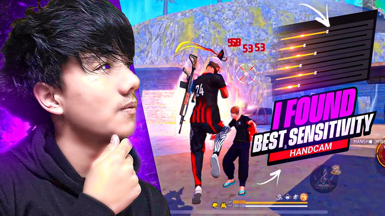 I Found Best Sensitivity For Only Headshot🔥Full Explanation With Handcam Tutorial❤️📲