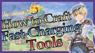 [RF5] How to Craft FAST-CHARGING FARM TOOLS – Teachers Guide to Rune Factory 5