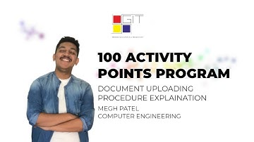 GTU 100 Activity Points | 100 Points GTU iweb Portal