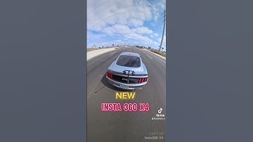 New Insta 360 x4 camera and Mustang GT premium