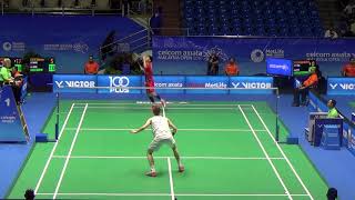 Liew Daren vs Viktor Axelsen Malaysia Open 2017 Nice Angle Video 1