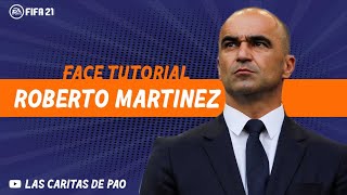 Roberto Martínez FACE FIFA 21 lookalike CAREER MODE | Pro Clubs | Clubes Pro