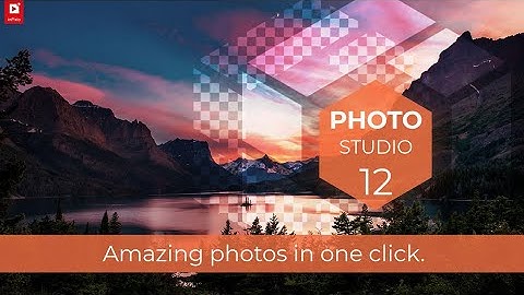 inPixio Photo Studio 12 - Amazing photos in one click.