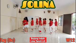 Download Lagu SOLINA Line Dance (Demo : Lina Tanzil \u0026 Friends Bojong Indah) - 190825 MP3