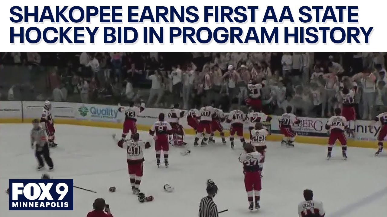 Shakopee boys hockey earns first Class AA State Hockey berth in school history