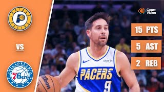 T.J. McConnell - 15 Points, 5 Assists, 2 Rebounds vs 76ers - 2025-26 Regular Season
