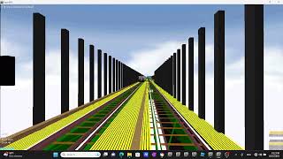 Openbve Gameplay Simulator NYCTA IRT 2011 R152 (9) Train to Flatlands Avenue Remsen Avenue