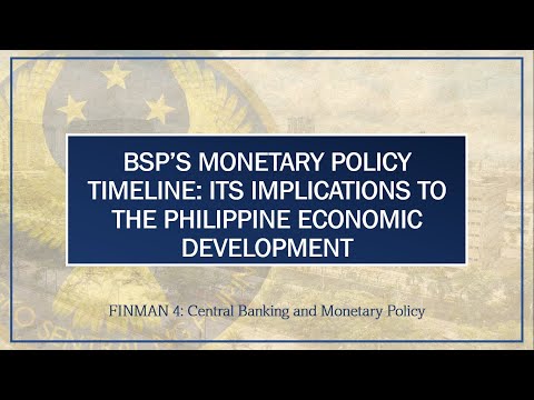 BSP's Monetary Policy Timeline