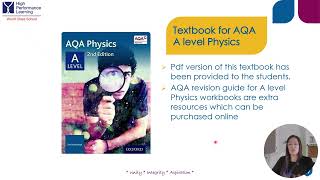 KS5 Science Parent Information 2026-2027