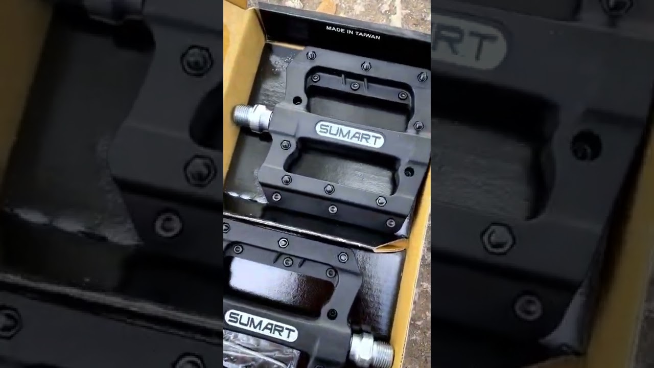 Unboxing - Sumart PD-1221 Nylon Flat Pedals.